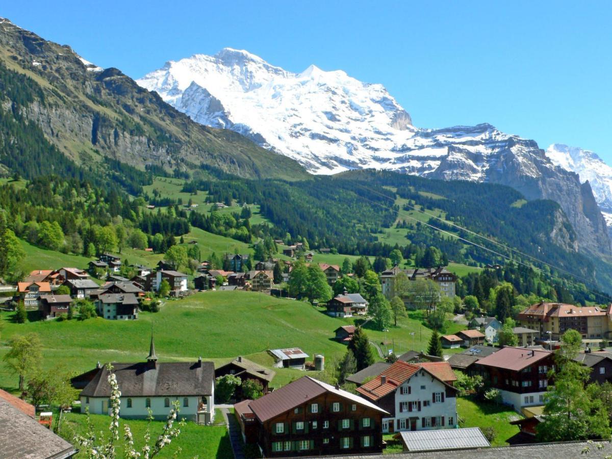 Apartment Eiger Residence Apt-A-425 By Interhome Wengen Extérieur photo